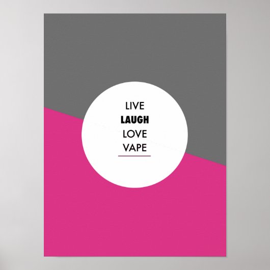 Vape Citations Premium Poster (Devant)