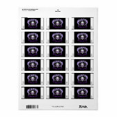 Vape | do-it-yourself Jus de Jus E Étiquette crâne (Feuille entière)