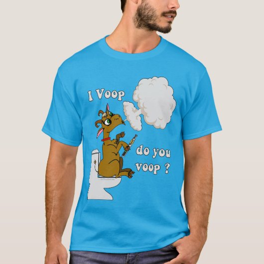 Vape | Funny Vaping I Voop Goat by VapeGoat™ T-shirt (Voorkant)