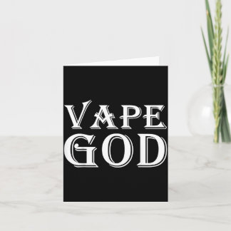 Vape God Grappig Vapen Kostuum Voor Anti-Rokers Di Kaart