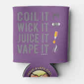 ▶ VAPE | Koil Wick Juice Vape van VapeGoat™ Blikjeskoeler (Voorkant)