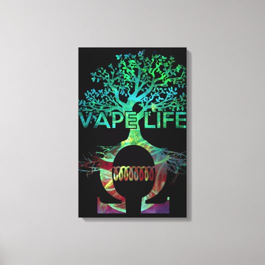 Vape Life Canvas Afdruk (Voorkant)