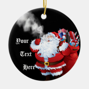 VAPE Merry Vaping 2 kerstkerstkerstkerstman Keramisch Ornament
