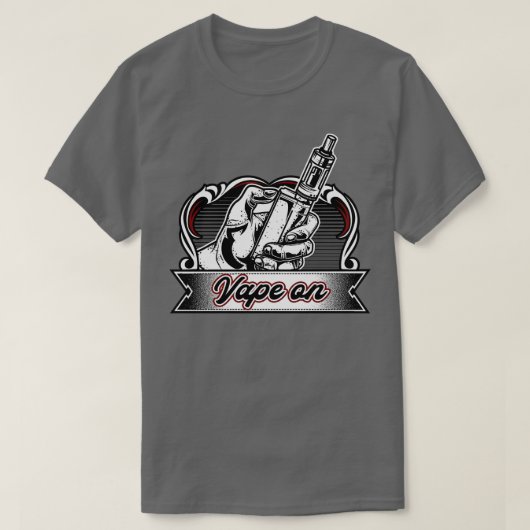 Vape on Vaper Vaping T-shirt (Design voorkant)