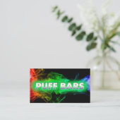 Vape Puff Bar Carte de visite noir (Debout devant)