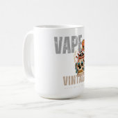 Vape : Puff met klasse! Koffiemok (Voorkant links)