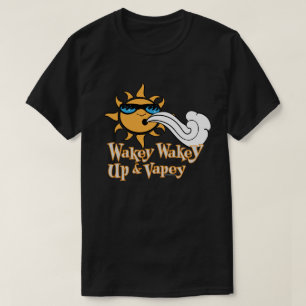 VAPE-Shirt DARK VapeGoat™ met golven en tape T-shirt