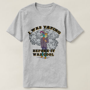 VAPE-Shirt   Vapt voor het Cool VapeGoat™ was T-shirt