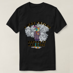 VAPE-Shirt   Vapt voor het Cool VapeGoat™ was T-shirt