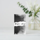 Vape Shop Fumer Carte de visite de cigarettes (Debout devant)