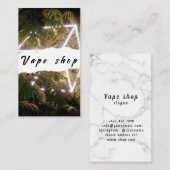 Vape Shop Fumer Carte de visite de cigarettes (Devant / Derrière)