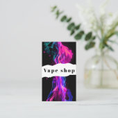 Vape Shop Fumer Carte de visite de cigarettes (Debout devant)