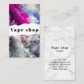 Vape Shop Fumer Carte de visite de cigarettes (Devant / Derrière)