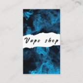 Vape Shop Fumer Carte de visite de cigarettes (Devant)