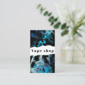 Vape Shop Fumer Carte de visite de cigarettes (Debout devant)