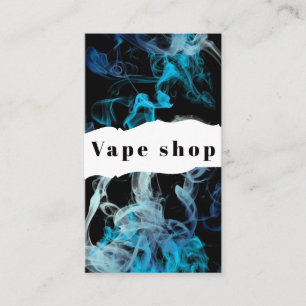 Vape Shop Fumer Carte de visite de cigarettes