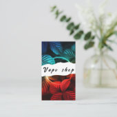 Vape Shop Fumer Carte de visite de cigarettes (Debout devant)