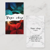 Vape Shop Fumer Carte de visite de cigarettes (Devant / Derrière)