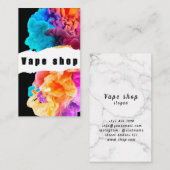 Vape Shop Fumer Carte de visite de cigarettes (Devant / Derrière)