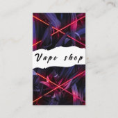 Vape Shop Fumer Carte de visite de cigarettes (Devant)