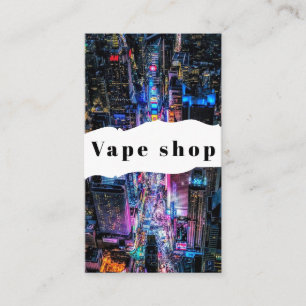 Vape Shop Fumer Carte de visite de cigarettes