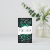 Vape Shop Fumer Carte de visite de cigarettes (Debout devant)