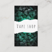 Vape Shop Fumer Carte de visite de cigarettes (Devant)