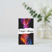 Vape Shop Roke Cigarette Visitekaartje (Staand voorkant)