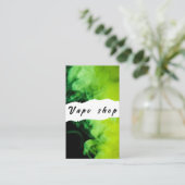 Vape Shop Roke Cigarette Visitekaartje (Staand voorkant)