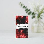 Vape Shop Roke Cigarette Visitekaartje (Staand voorkant)