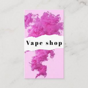 Vape Shop Roke Cigarette Visitekaartje