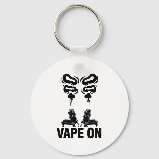 Vape | Steamer Vapen E-Cigarette Gift Sleutelhanger (Voorkant)