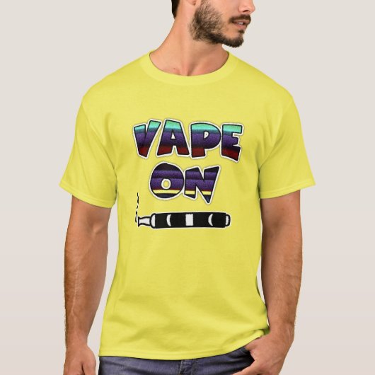 Vape Sur T-shirt Pro-Vaping (Devant)