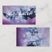 Vape Vape de fumée d'hiver Carte de visite (Devant / Derrière)