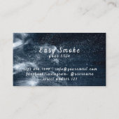 Vape Vape de fumée d'hiver Carte de visite (Dos)