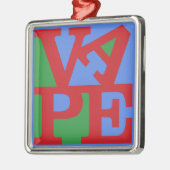 Vape-versiering Metalen Ornament (Links)