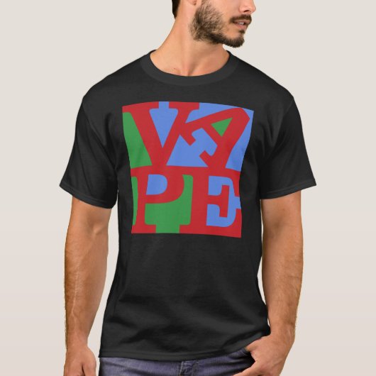 Vape zwart t-shirt (Voorkant)