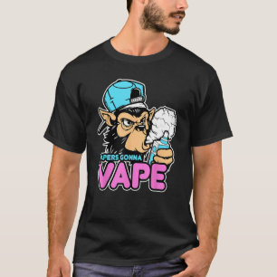 Vapers Gonna Vape Gorilla T-shirt Vape T-shirt