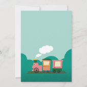 Vapeur complète à l'avant pour les Invitations de (Dos)