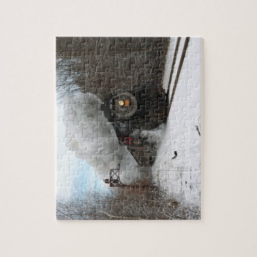 Vapeur dans le puzzle d'hiver (Vertical)