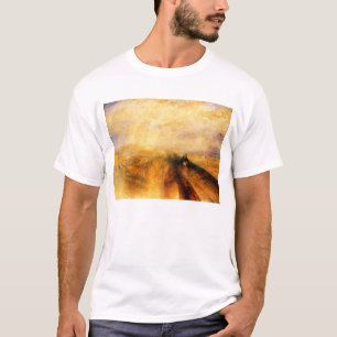 Vapeur de pluie de JMW Turner et T-shirt de