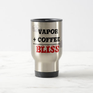 Vapeur + Tasse de café = de voyage de bonheur