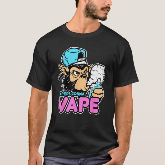 Vapeurs Vape Gorilla T-Shirt Vape Tee (Devant)