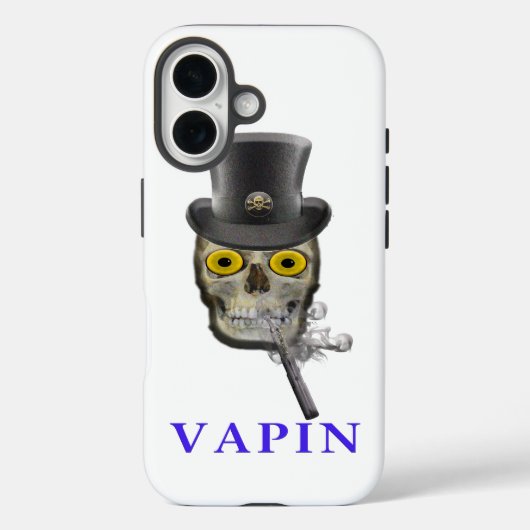 Vaping Case-Mate iPhone Case (Achterkant)