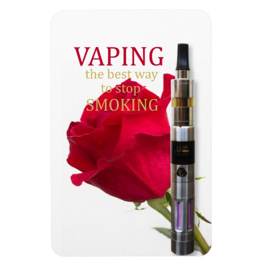 Vaping is de beste manier om te stoppen met roken magneet (Verticaal)
