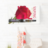 Vaping is de beste manier om te stoppen met roken spandoek (Insitu)