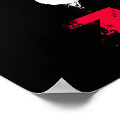 Vaping only Zone Poster van hoge kwaliteit (Hoek)