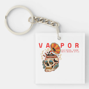 Vapor: Old-school charme met moderne stijl! Sleutelhanger