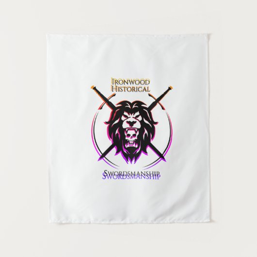 Vaporgolf-banner Wandkleed (Voorkant)