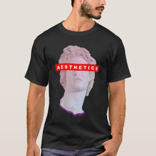 Vaporgolf-beeld v2 t-shirt
